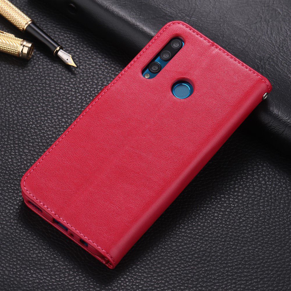 AZNS Huawei P Smart (2019) Portemonnee Stand Hoesje Rood afbeelding 6