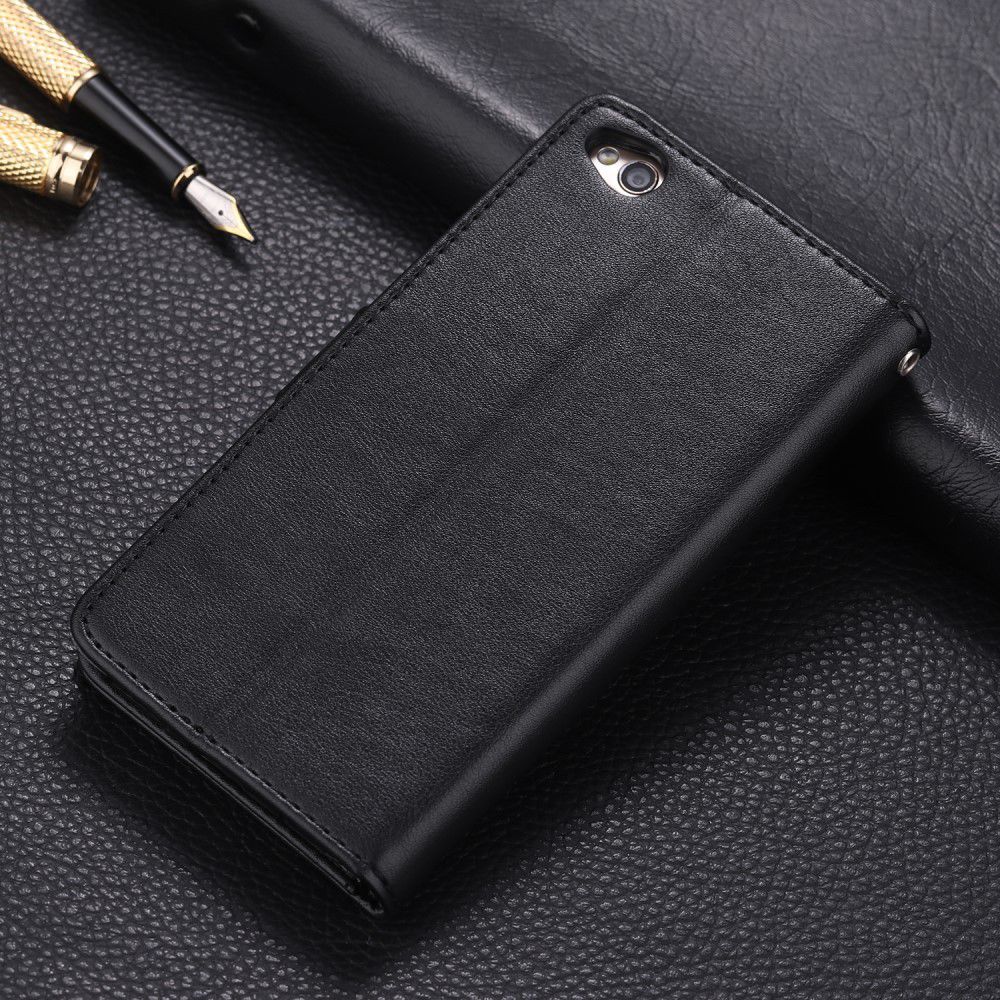 AZNS Xiaomi Redmi Go Portemonnee Stand Hoesje Zwart afbeelding 7