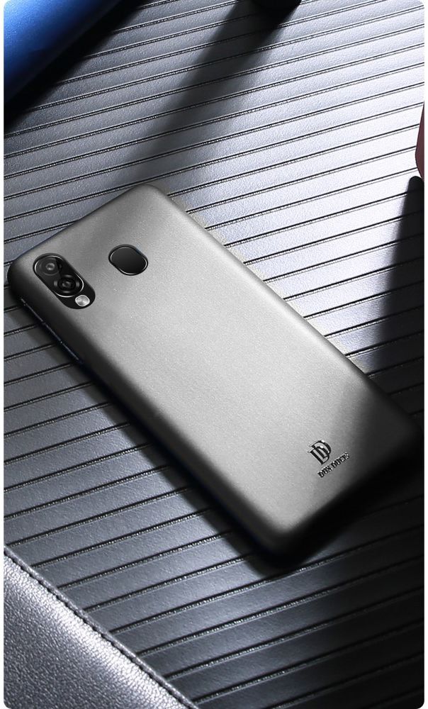 Dux Ducis Skin Lite Kunstleren Coating Hoesje Samsung Galaxy A40 Zwart afbeelding 6