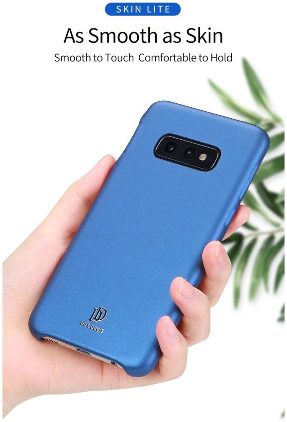 Dux Ducis Skin Lite Kunstleren Coating Hoesje Galaxy S10E Zwart afbeelding 14