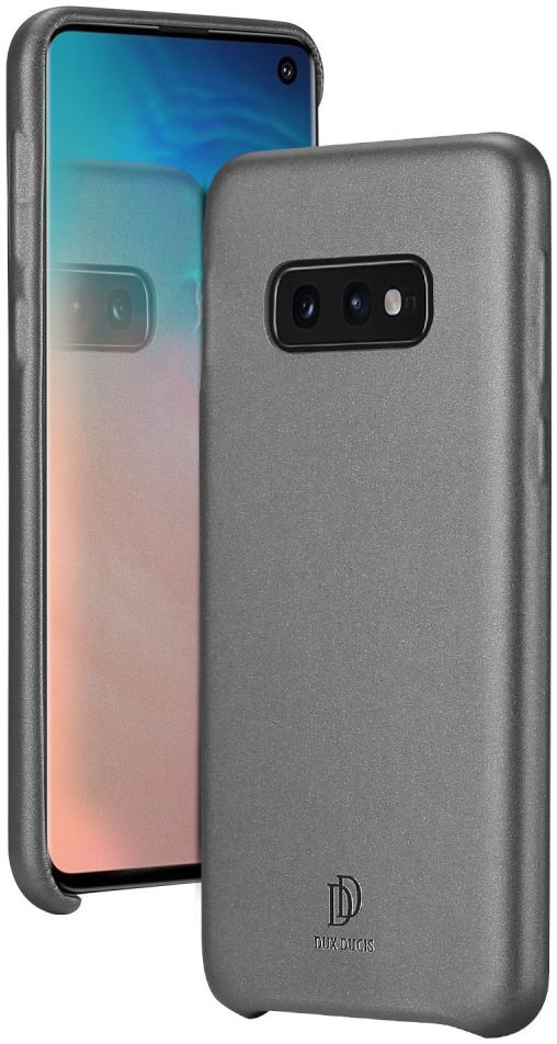 Dux Ducis Skin Lite Kunstleren Coating Hoesje Galaxy S10E Zwart afbeelding 2