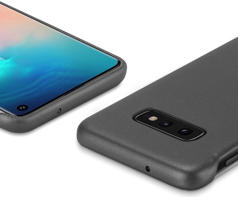 Dux Ducis Skin Lite Kunstleren Coating Hoesje Galaxy S10E Zwart afbeelding 5