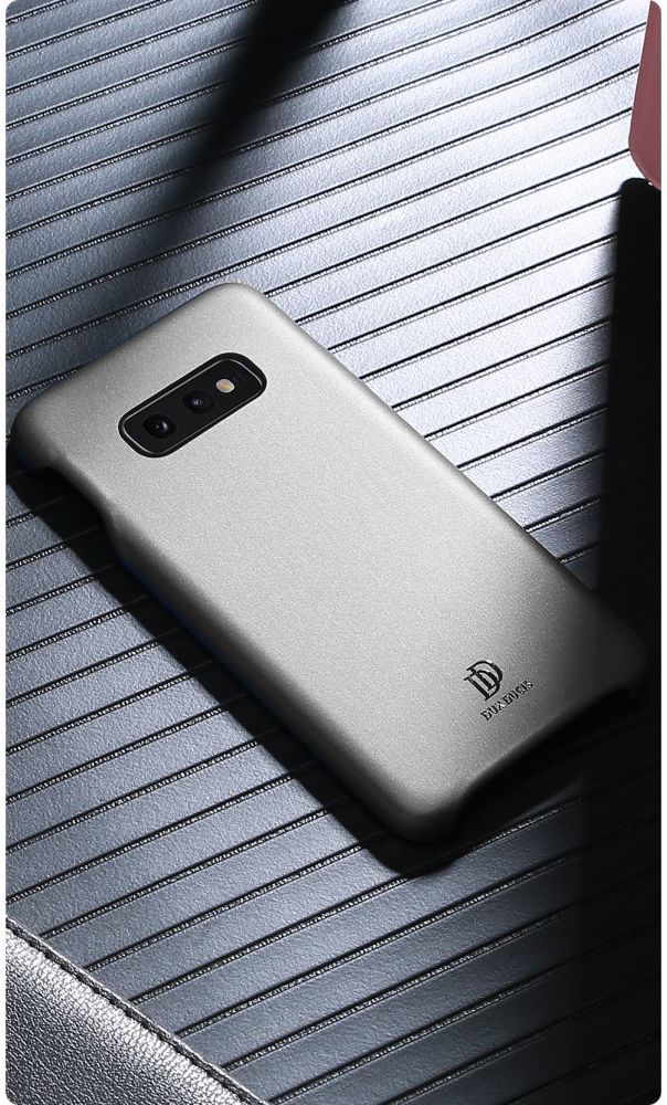 Dux Ducis Skin Lite Kunstleren Coating Hoesje Galaxy S10E Zwart afbeelding 6
