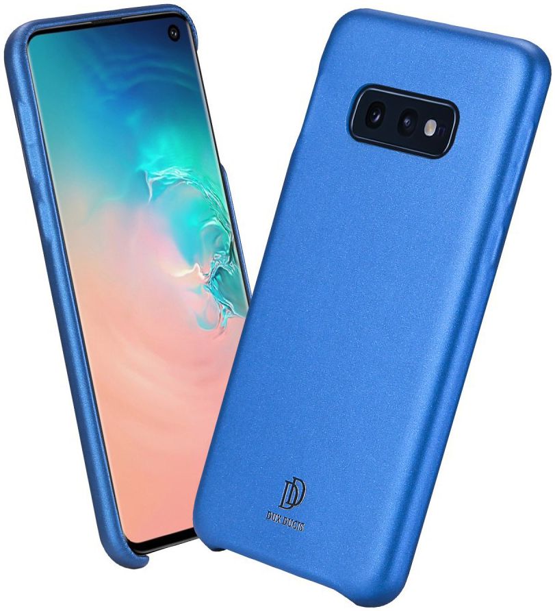Dux Ducis Skin Lite Kunstleren Coating Hoesje Galaxy S10E Blauw afbeelding 2