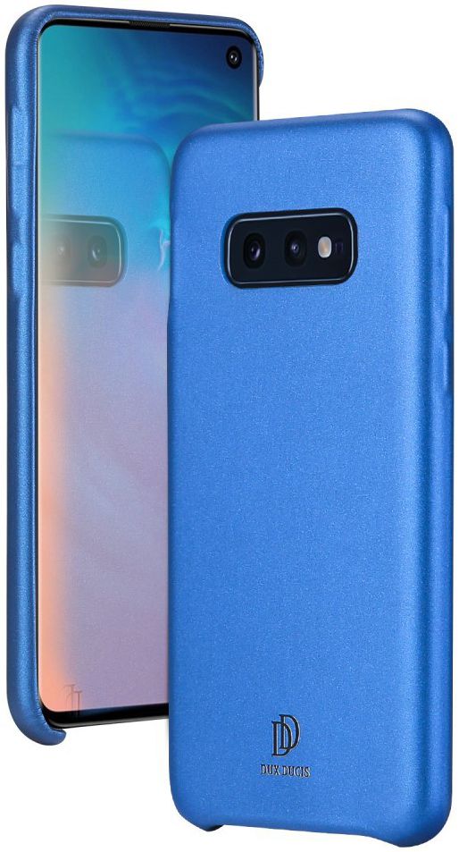 Dux Ducis Skin Lite Kunstleren Coating Hoesje Galaxy S10E Blauw afbeelding 3