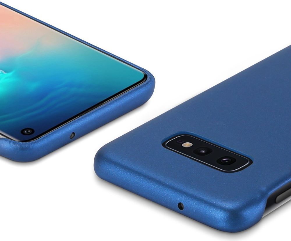 Dux Ducis Skin Lite Kunstleren Coating Hoesje Galaxy S10E Blauw afbeelding 5