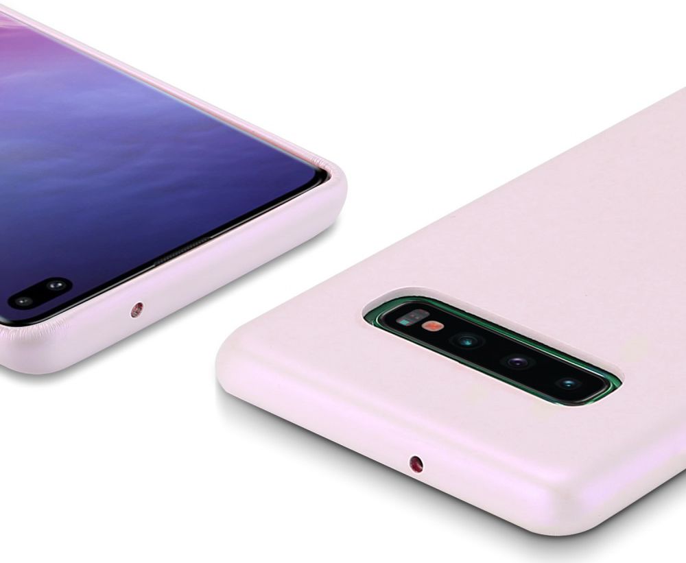 Dux Ducis Skin Lite Kunstleren Samsung Galaxy S10 Plus Hoesje Roze afbeelding 5