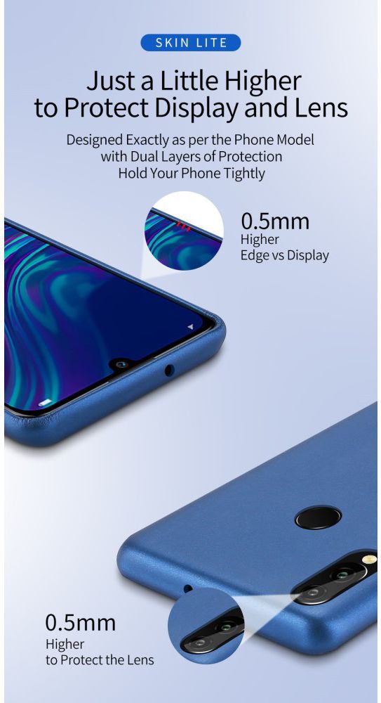 Dux Ducis Skin Lite Kunstleren Coating Hoesje P Smart (2019) Zwart afbeelding 11