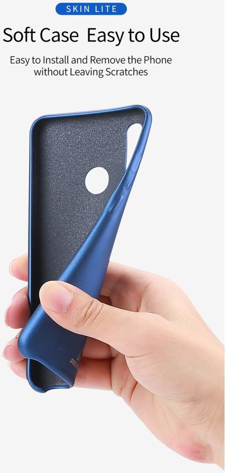 Dux Ducis Skin Lite Kunstleren Coating Hoesje P Smart (2019) Zwart afbeelding 14