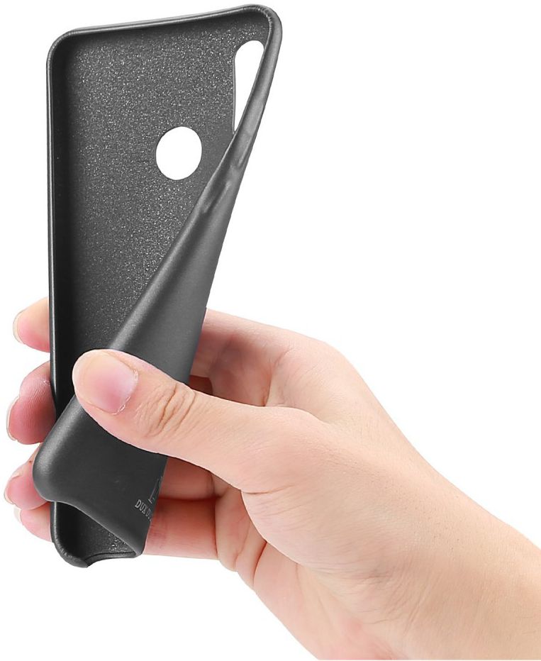 Dux Ducis Skin Lite Kunstleren Coating Hoesje P Smart (2019) Zwart afbeelding 3