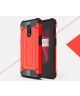 OnePlus 7 Hybride Hoesje Rood