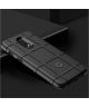 OnePlus 7 Rugged Armor Hoesje Zwart