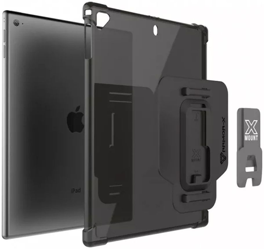Armor X ZXT-Series iPad Pro 11 (2018) Bumper TPU Hoes Zwart afbeelding 2