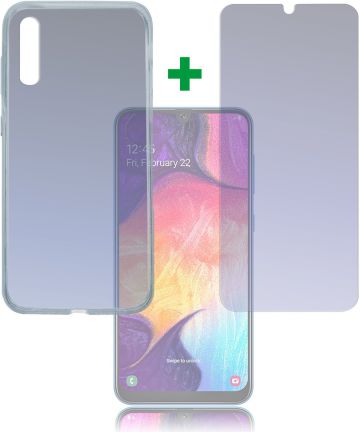 4smarts 360° Limited Protection Set Samsung Galaxy A50 Transparant Hoesjes