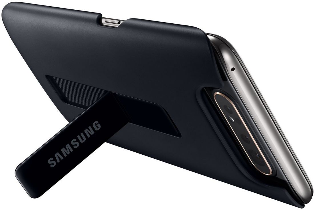 Officiële Samsung Standing Cover Galaxy A80 Zwart afbeelding 3