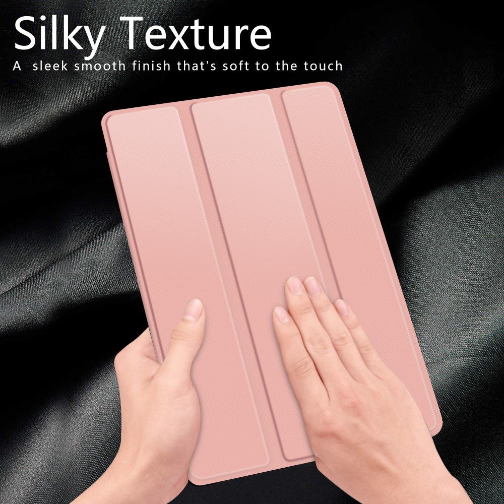 Samsung Galaxy Tab S5e Tri-Fold Hoesje Roze Goud afbeelding 4