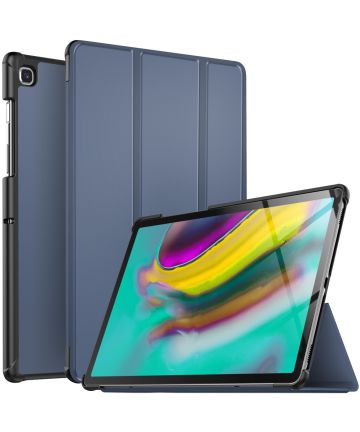 Samsung Galaxy Tab S5e Tri-Fold Hoesje Blauw | GSMpunt.nl