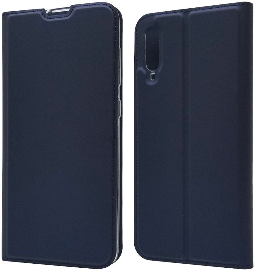 Samsung Galaxy A70 Stijlvol Portemonnee Hoesje Blauw afbeelding 6