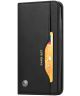 OnePlus 7 Pro Stijlvol Luxe Portemonnee Hoesje Zwart