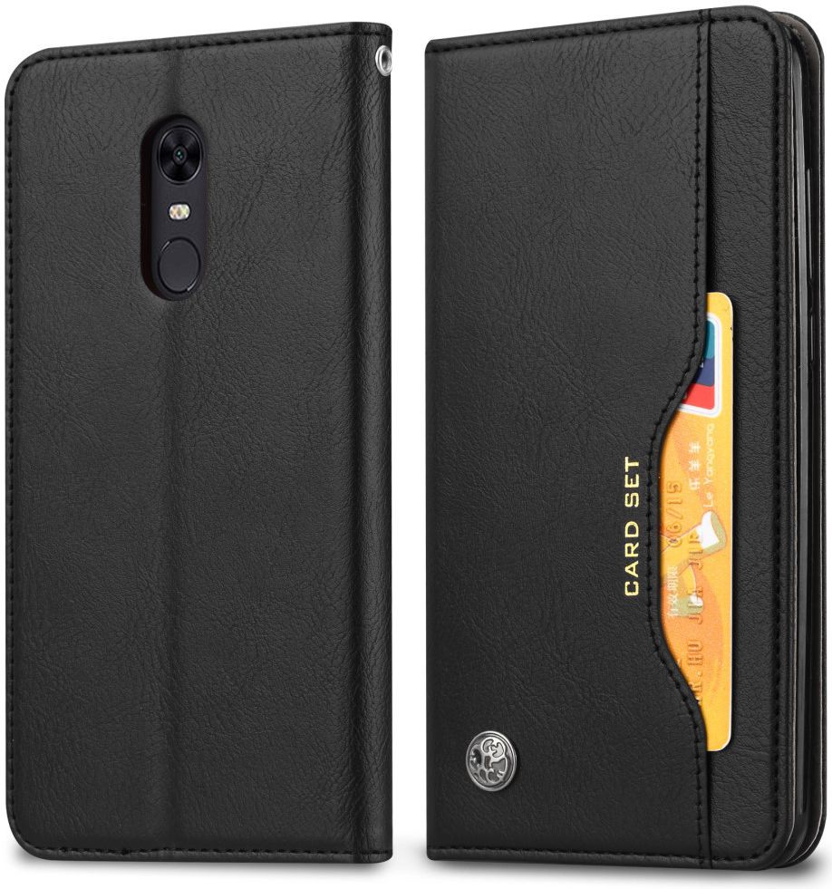 OnePlus 7 Pro Stijlvol Luxe Portemonnee Hoesje Zwart afbeelding 3