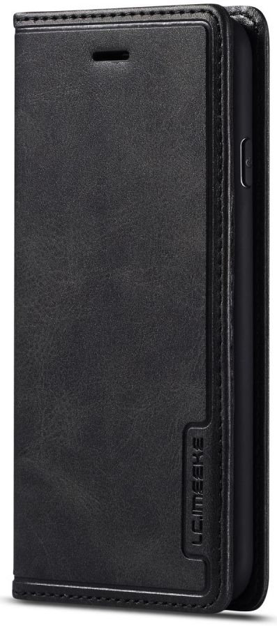 iPhone SE (2020/2022)/8/7 Hoesje Retro Portemonnee Book Case Zwart afbeelding 3