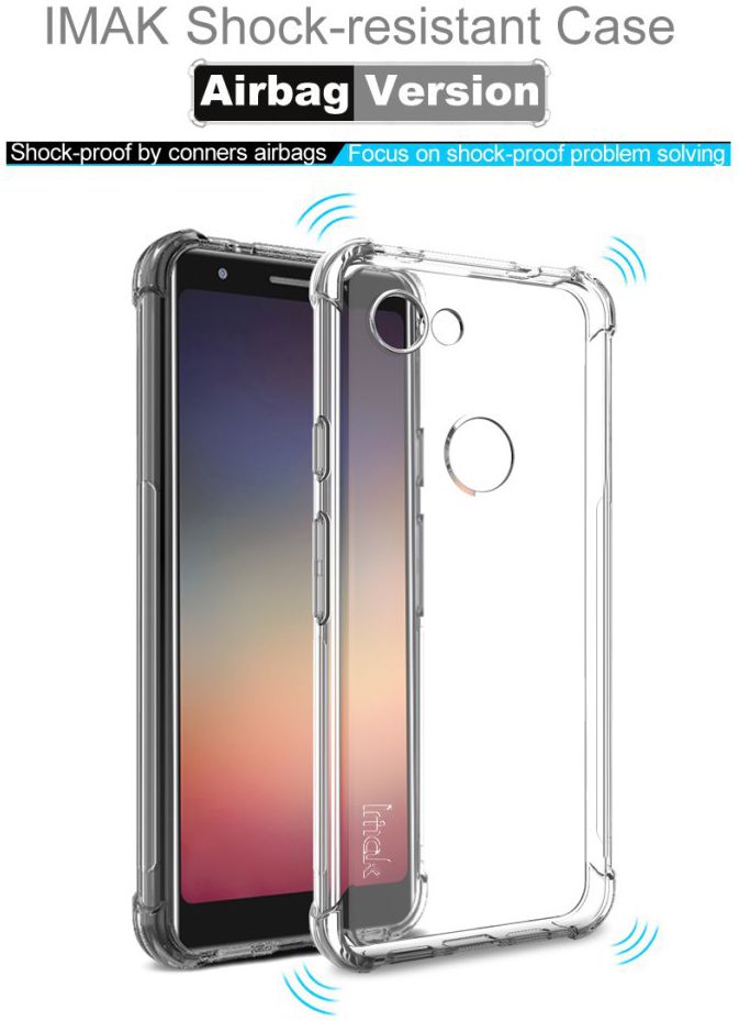 Google Pixel 3A TPU Hoesje met Screen Protector afbeelding 6