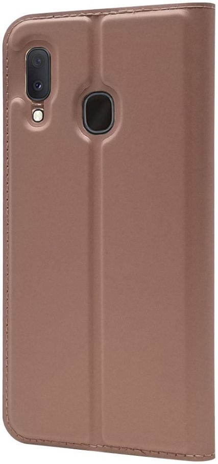 Samsung Galaxy A20e Portemonnee Hoesje Roze Goud afbeelding 3