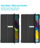 Samsung Galaxy Tab S5e Tri-Fold Hoesje Zwart