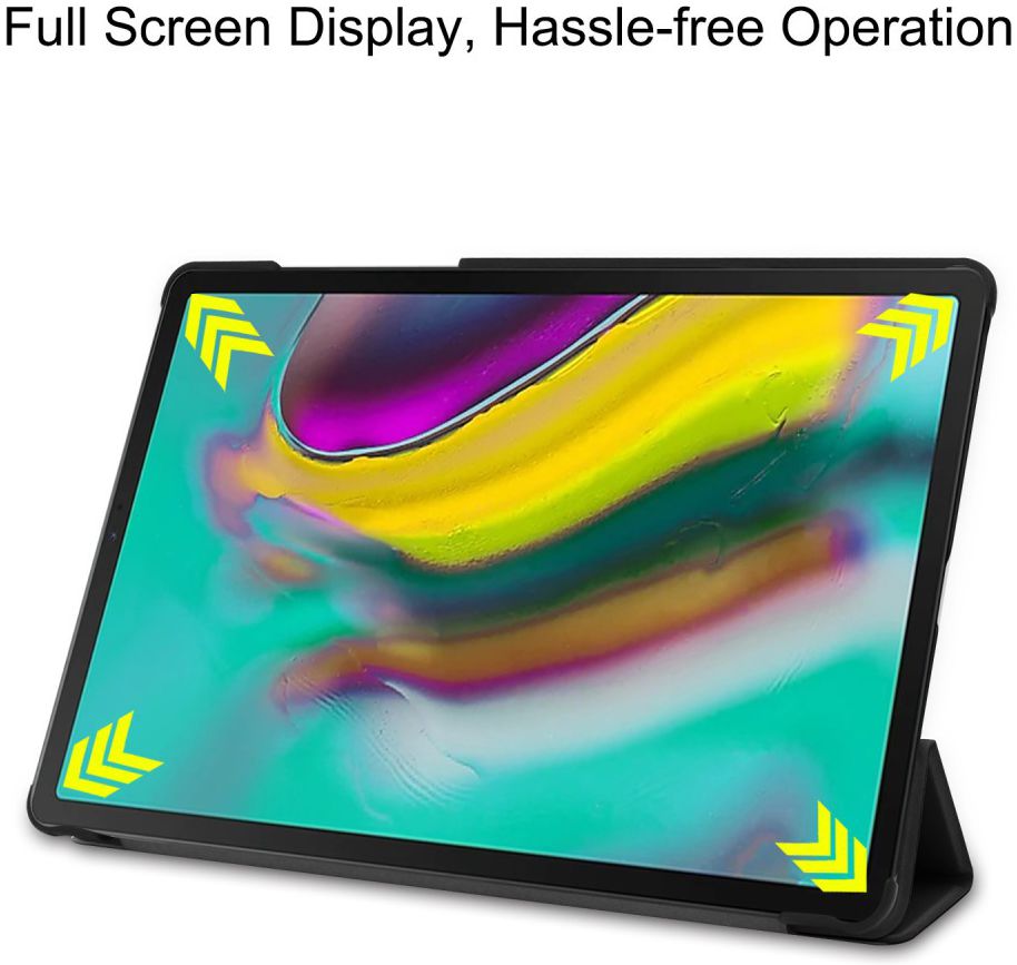Samsung Galaxy Tab S5e Tri-Fold  Hoesje Zwart afbeelding 7