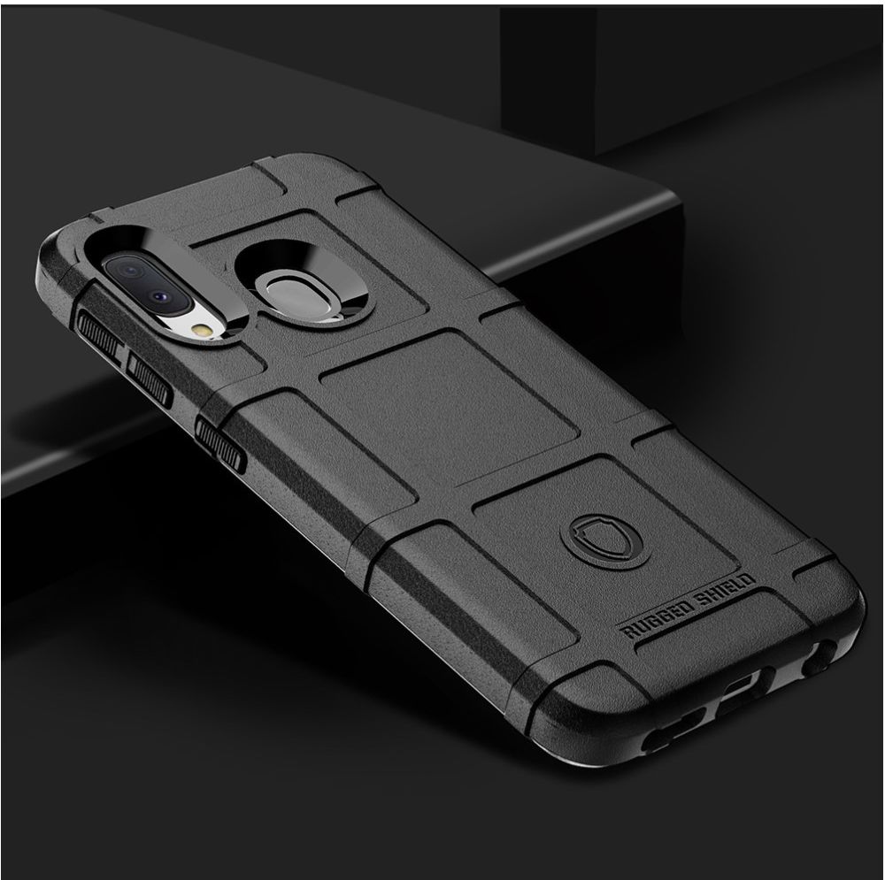 Samsung Galaxy A20e Rugged Armor Hoesje Zwart afbeelding 10