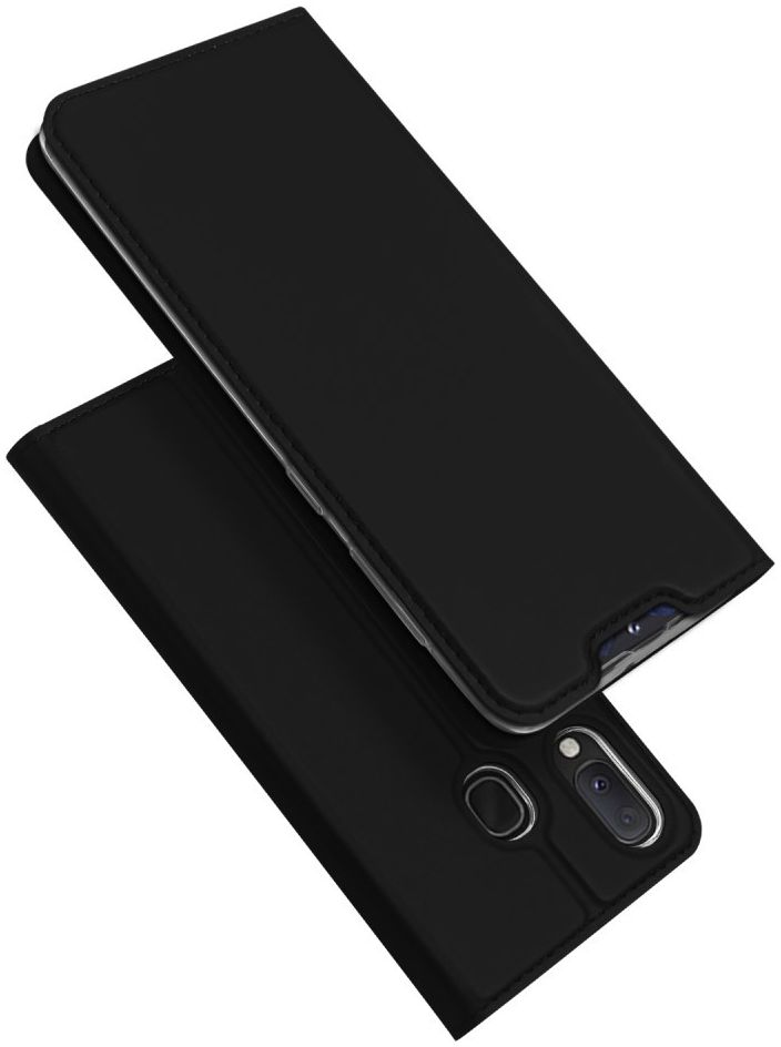 Dux Ducis Samsung Galaxy A20e Bookcase Hoesje Zwart afbeelding 7