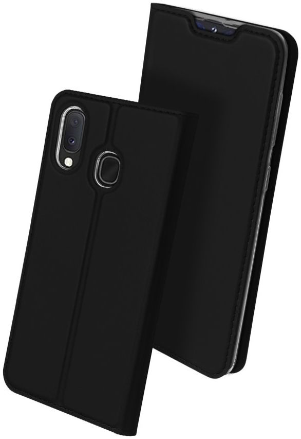 Dux Ducis Samsung Galaxy A20e Bookcase Hoesje Zwart afbeelding 8