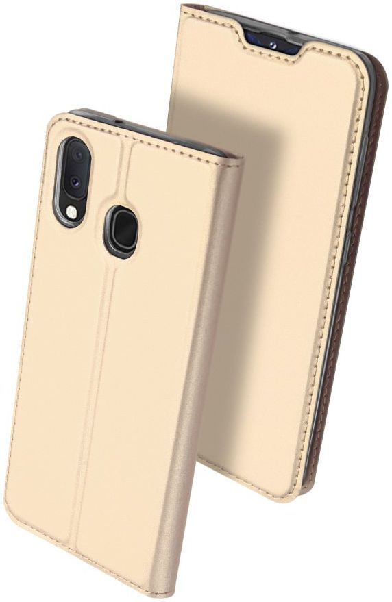 Dux Ducis Samsung Galaxy A20e Bookcase Hoesje Goud afbeelding 6