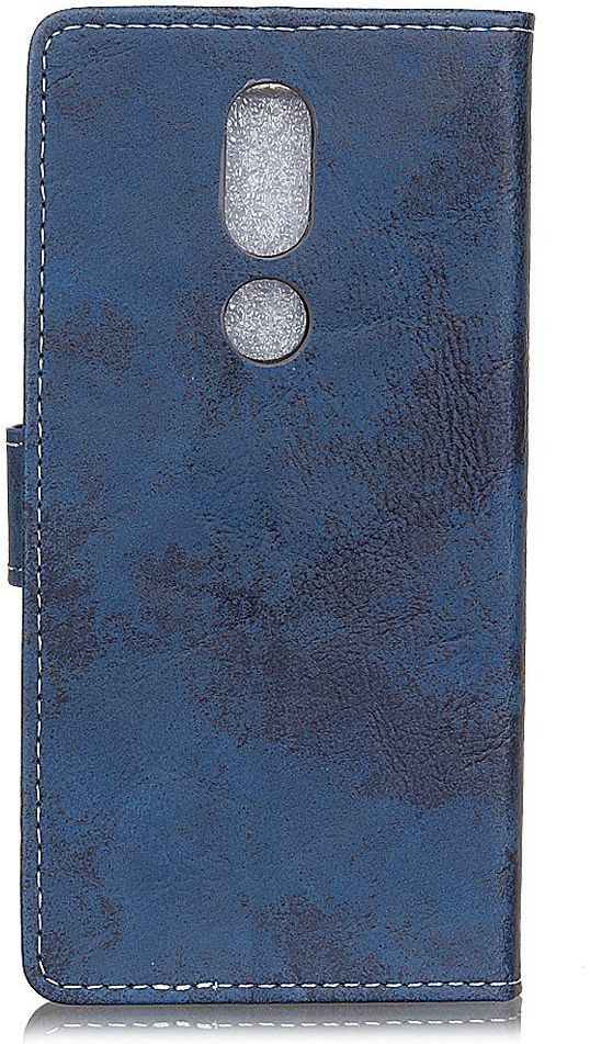Nokia 4.2 Vintage Portemonnee Hoesje Blauw afbeelding 10