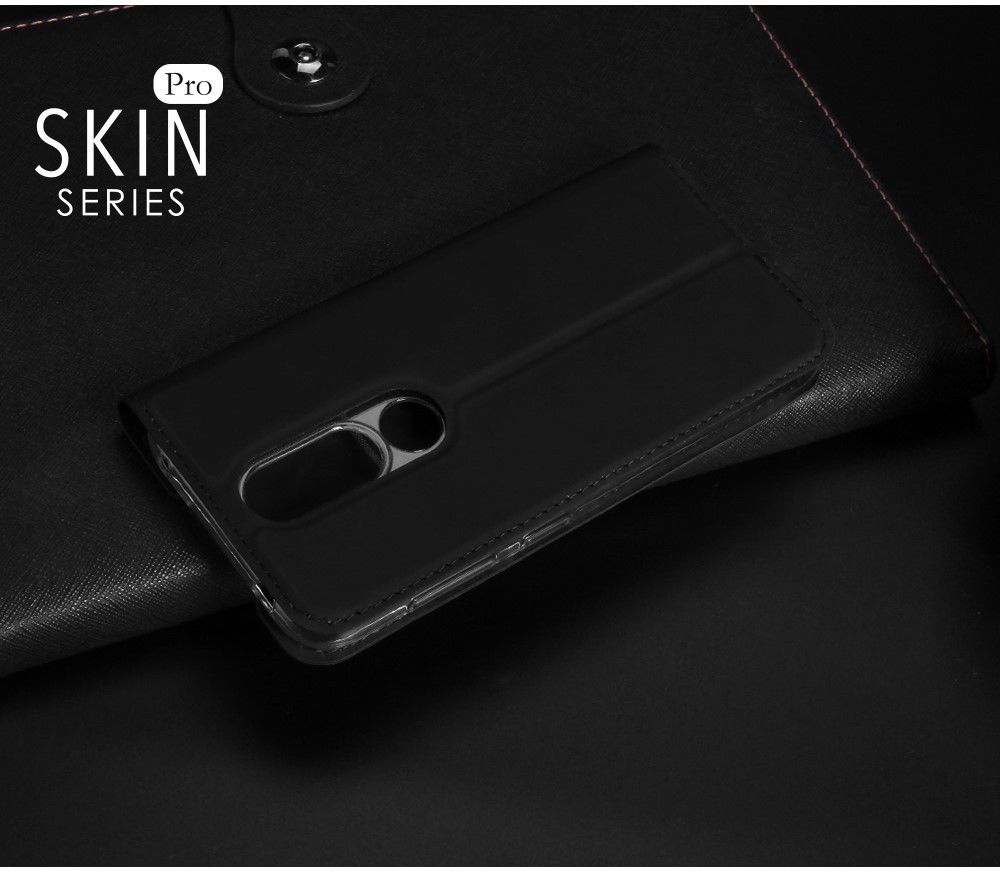 Dux Ducis Nokia 4.2 Bookcase Hoesje Zwart afbeelding 7