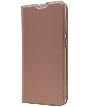 Samsung Galaxy A50 Book Case Hoesje Stijlvol Luxe Wallet Roze Goud Hoesjes