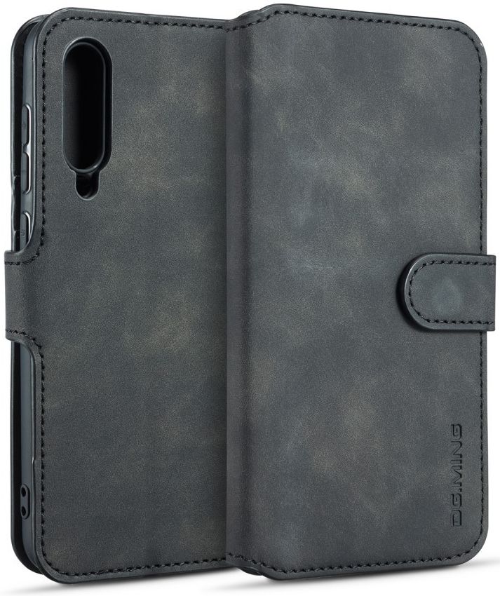 Xiaomi Mi 9 SE Retro Portemonnee Hoesje Zwart afbeelding 1