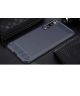 Xiaomi Mi 9 SE Geborsteld TPU Hoesje Blauw
