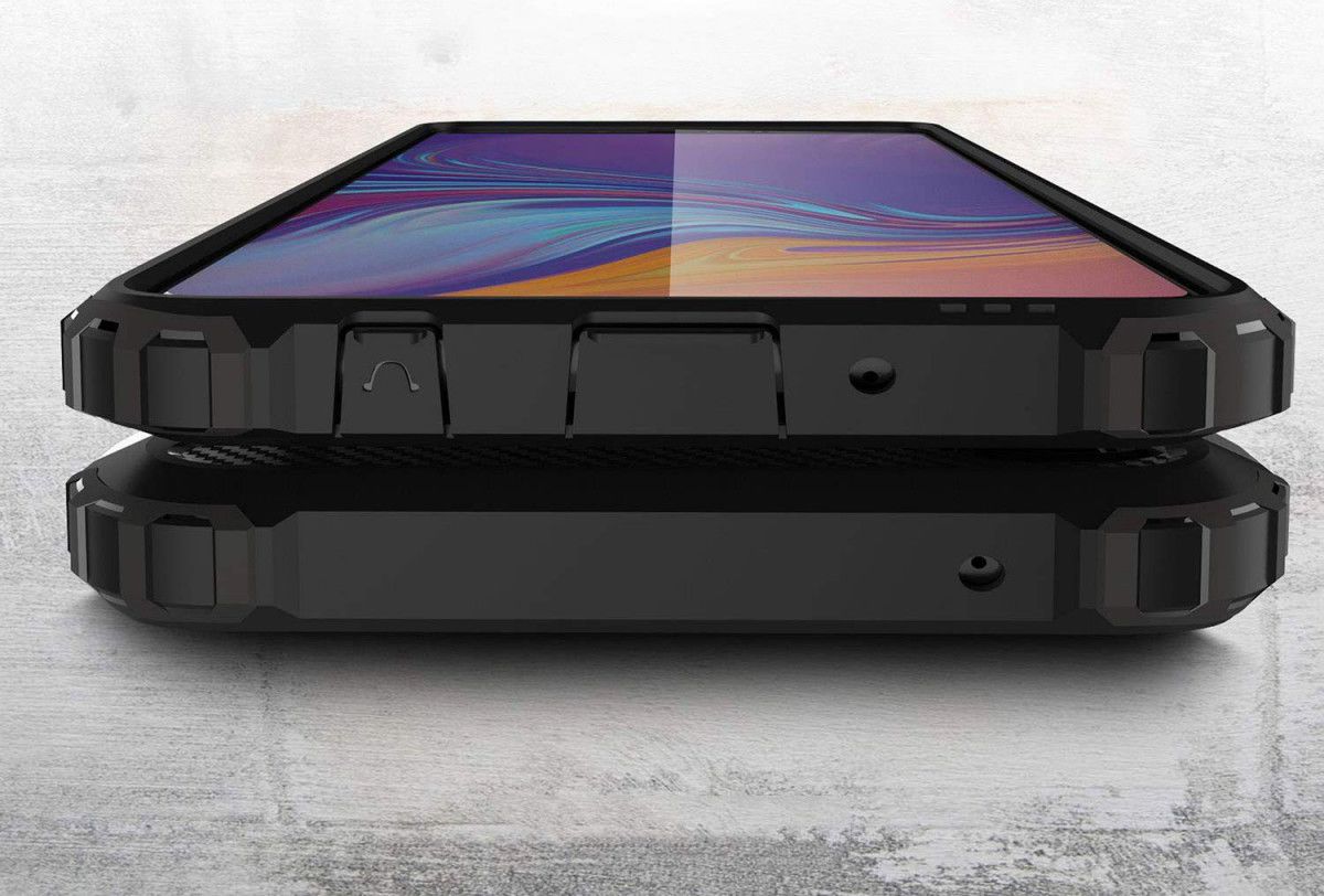 Xiaomi Mi 9 SE Hybride Hoesje Zwart afbeelding 3