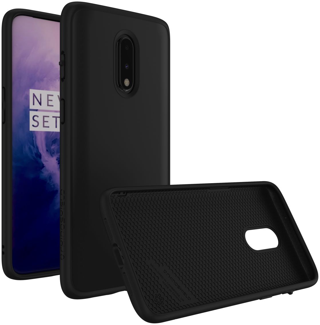 RhinoShield SolidSuit Classic OnePlus 7 Hoesje Zwart afbeelding 1