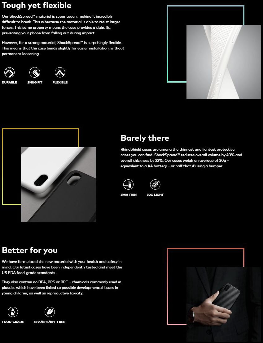 RhinoShield SolidSuit Carbon Fiber OnePlus 7 Hoesje afbeelding 4