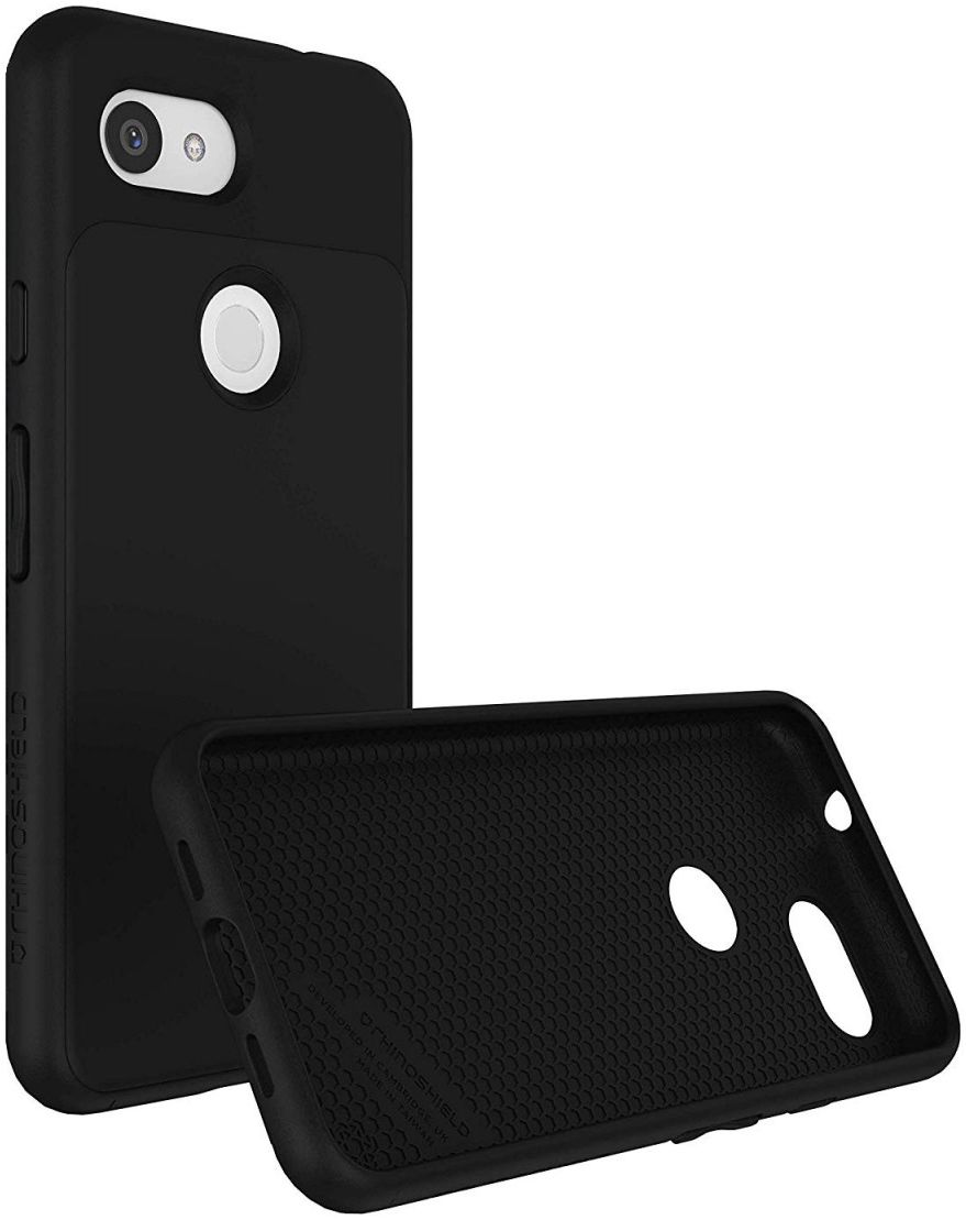 RhinoShield SolidSuit Google Pixel 3A Hoesje Classic Zwart afbeelding 2