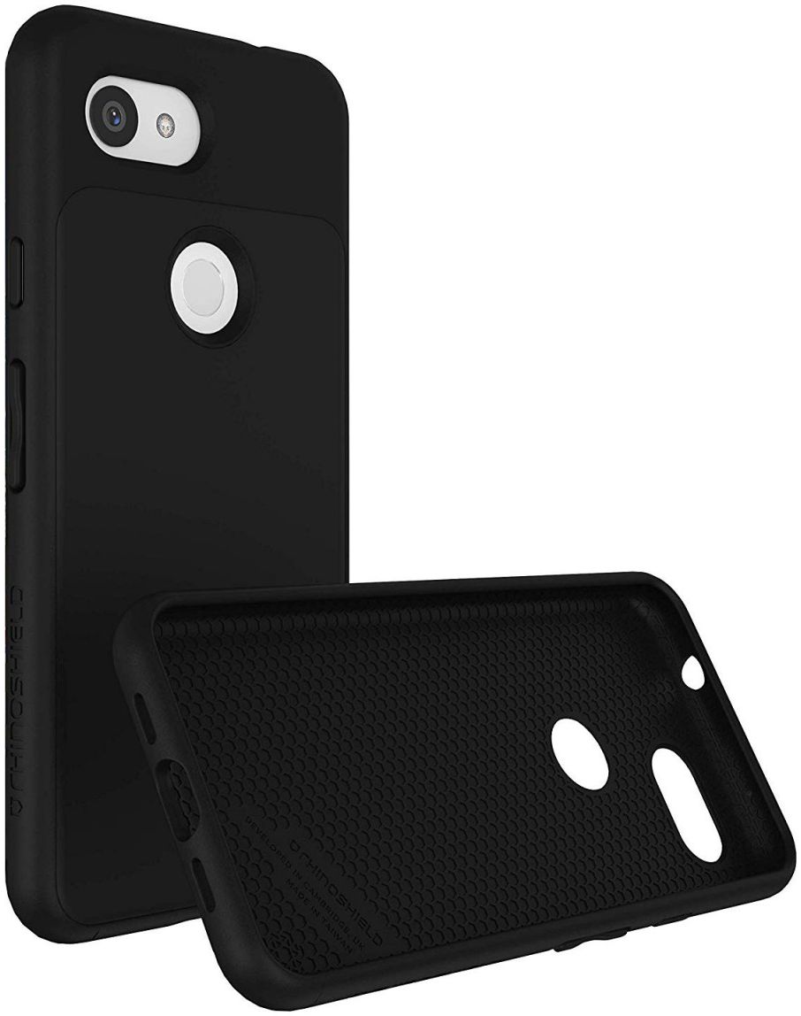 RhinoShield SolidSuit Google Pixel 3A XL Hoesje Classic Zwart afbeelding 2