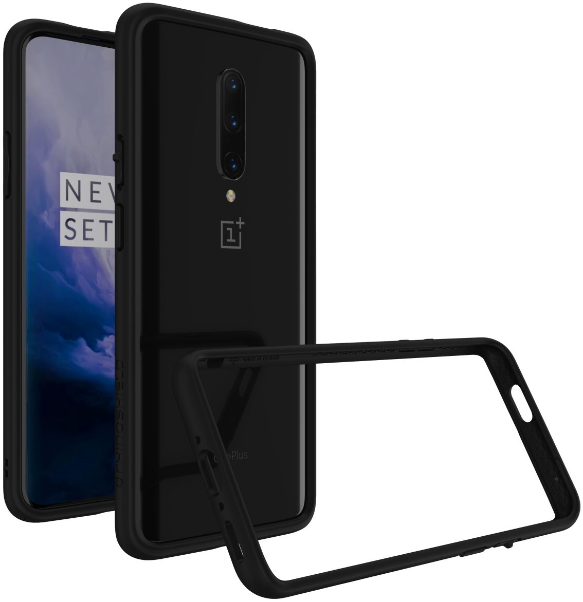 RhinoShield CrashGuard OnePlus 7 Pro Bumper Hoesje Zwart afbeelding 2