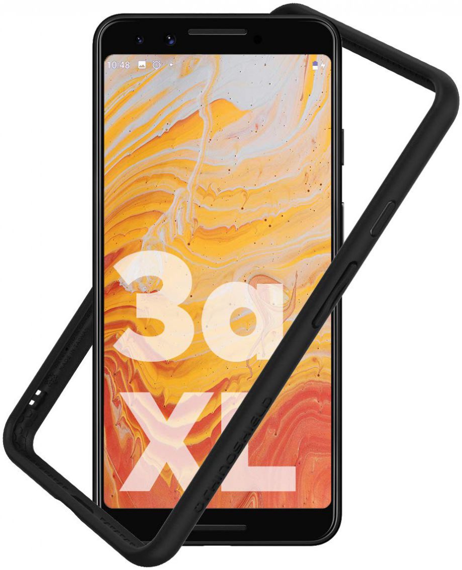 RhinoShield CrashGuard Google Pixel 3A XL Bumper Hoesje Zwart afbeelding 1