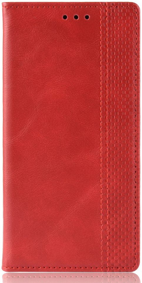 Motorola One Vision Portemonnee Hoesje met Standaard Functie Rood afbeelding 5