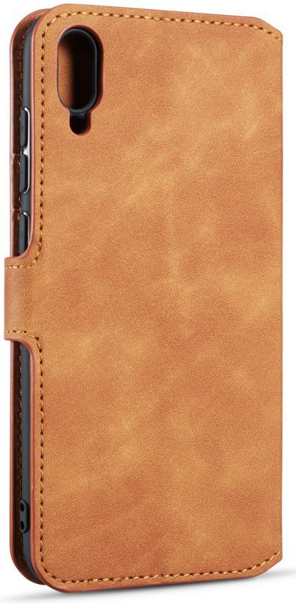 Huawei Y6s / Y6 (2019) Hoesje Retro Portemonnee Bruin afbeelding 4