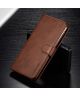 Samsung Galaxy M20 Power Stand Portemonnee Bookcase Hoesje Bruin