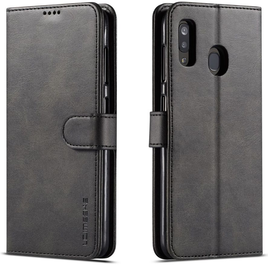 Samsung Galaxy A40 Stand Portemonnee Bookcase Hoesje Zwart afbeelding 4