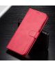 Samsung Galaxy A40 Stand Portemonnee Bookcase Hoesje Roze